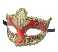 Unisex Masquerade Half Face Halloween Party Hand Painted Masquerade Eye For Men Women Cosplay