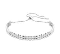 Unisex Matrix Tennis Bracelet White Rhodium-Plated 5678252 - unisex - Swarovski - Bracelets - Gray - ONE SIZE - Accessories ONE SIZE