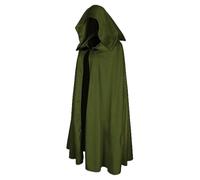 Unisex Medieval Cowl Hat Suede Velvet Cape Stage Performance Attire Vintage Renaissance Gothic Robe Cloak Costume Accessories