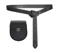 Unisex Medieval Waist Belt with Coin Pocket Historical Costume Accessories Belt and Wallet Bag for Stage Show Pouch
