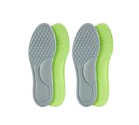 Unisex Memory Foam Orthopedic Insoles Deodorizing Insole Shoes Sports Absorbs Sweat Soft Shoe Accessories(Grey(4pcs),45-46)