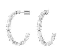 Unisex Mesmera Creolen White Rhodium Plated 5672834 - unisex - Swarovski - Earrings - Gray - ONE SIZE - Accessories ONE SIZE