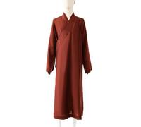 Unisex Monk Robe Summer Loose Traditional Buddhist Prayer Clothing Comfortable Costume