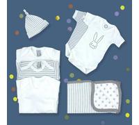 Unisex Newborn Baby Clothes Gift Set - 100% Cotton Starter Hamper