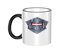 Unisex Night Rock Ranger Music Band Ceramic Coffee Mug 330ML Tea Cup Colorful Premium Cup for Men and Women at Home Office Travel or on Birthday Occasions