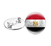 Unisex Novelty Accessories,Metal Pin Of Egypt Brazilian Flag Brooch Badges Lapel Pins,1Pc Egypt Flag Brooch Pin Badge,Novelty Brooches,Girls' Brooches,White,As Shown