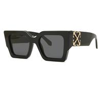 Sunglasses Off-white Catalina col. black dark grey Unisex Squadrata Nero