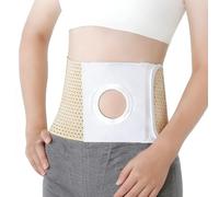 Unisex Ostomy Belts, High-Elasticity Ostomy Support Belt, 2.4in Hole, Prevents Parastomal Hernia(Small)