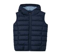 Unisex Outdoor Hooded Gilet with Light Insulation - Water-Repellent Child s.Oliver Bleu 10 years