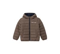 Unisex Outdoor Hooded Jacket with Lightweight Insulation - Water-Repellent Child s.Oliver Marron 9 years