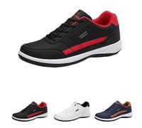 YGSIKY Unisex outdoor sneakers, breathable casual shoes, orthopedic shoes, sneakers, OrthoX ergonomic pain-relieving comfort shoes, unisex trainers, outdoor board shoes (Schwarz,38)