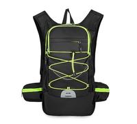 Unisex Outdoor Sports Travel Bag, Casual and Lightweight Storage Bag, Multi-Pocket Design, Suitable for Outdoor Adventure and Wilderness Survival (Green,25 x 10 x 45 cm / 9.8 x 3.9 x 17.7 inches)