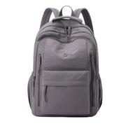 Unisex Oxford Cloth Backpack,Light Purple | Lightweight Solid Color Casual School Daypack Fits 14 Inch Laptop