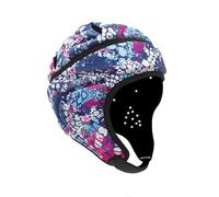 Unisex Padded Rugby Headguard Full Covering Scrum Cap Soft Goalkeeper Headgear Anti-Collision Safety Helmet Football Head Protection Hat for MMA, Rugby, Martial Art (Multicolor-1, M for kids 6-11 Yrs)