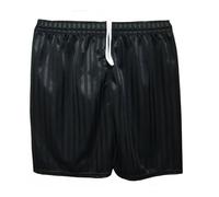 Unisex PE Shorts Kids Boys Girls Adults School Uniform Sports Gym Football Games Shadow Stripe Elastic Waist Pull Up P.E. Shorts for Boys Girls Children- (Black 13 Year)