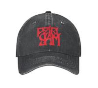 Unisex Pearls Jams Unisex Baseball Caps Distressed Denim Washed Hats Cap Vintage Outdoor Workouts Gift Snapback Cap