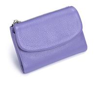 Unisex Pebble Leather Wallet, Short Genuine Leather Coin and Card Wallet, Small Wallets for Women, Suitable for Coins and Cards, #3, 5.3 x 1.1 x 3.9 inches, Modern