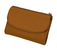 Unisex Pebble Leather Wallet,Wallets for Women,Genuine Leather Coin Purse,with Credit Card Holder, Coin Holder and Cash Slots,Wallets for Men and Women (Brown)