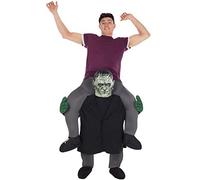 Unisex Piggy Back Frankenstein Fancy Dress Costume - With Stuff Your Own Legs