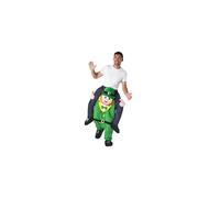 Unisex Piggy Back Leprechaun Fancy Dress Piggyback Costume - With Stuff Your Own Legs