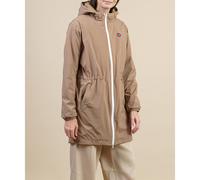 Unisex Pompidou Parka with Fleece Lining, Mid-Length beige