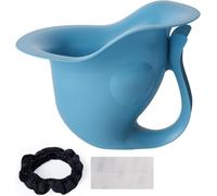 Unisex Portable Urinal, Suitable for Outdoor Toilets, bathrooms, Open-air washrooms, Commercial Campervan Toilets and Family Holidays; Blue Fish-Shaped Urine Container LUMEIRA
