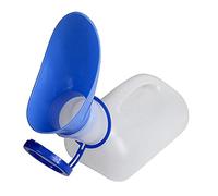 Unisex Potty Urinal for Car, Toliet Urinal for Men and Women, Bedpans Pee Bottle with a Lid and Funnel, Mobile Toilet Portable Urinal for Car, Old Man, Child and Diabetes for Camping Outdoor Travel