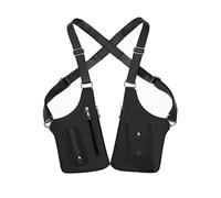 Unisex Premium Leather Shoulder Bag, Adjustable Anti Pickpockets Accessories & Armor Hidden Underarm Strap Wallet