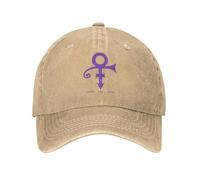 Unisex Prince Paisley Park The Artist Baseball Cap Casual Distressed Washed Purple Rain His Royal Badness Tafkap Headwear Hat Birthday
