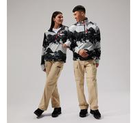 Unisex Prism Print Trango Half-zip Fleece - Grey/Black