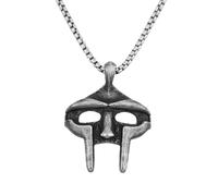 Unisex Punk Vintage MF Doom Mask Pendant Necklaces For Men Women Stainless Steel Egyptian Pharaoh Necklace Fashion Amulet Jewelry Gifts fashion gifts