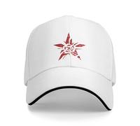 Unisex Pure Cotton Breathable NMH Baseball Cap for Men and Women Polyester Sun hat with Crescent Star Design No More Heroes 2 Fashion Gift