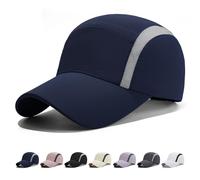 Unisex Quick Dry Baseball Caps Breathable Mesh Sports Cap Adjustable Summer Sun Hat Outdoor Running Caps for Men Women Soft Lightweight Sun Protection Cap for Hiking Running Climbing Fishing Camping