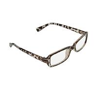 Unisex Rectangular Plain Glasses Women Men Reading Glasses Classical Plastic Wave Full Frame Eyeglasses Clear Lens Anti Radiation Nerd Eyekepper Computer Eyewear Protect Horn Rimmed Spectacles+ Case