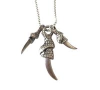 unisex Retro Creative Dragon Claw Sweater Chain Personalized and Minimalist Creative Men's Pendant Necklace
