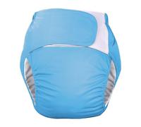 Unisex Reusable Adult Cloth Diapers,Leakproof Panties for Incontinence Diapers Washable Swim Nappies Adjustable Incontinence Pocket Diaper for Seniors,Disability(Light Blue)
