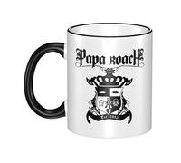 Unisex Roach Music Rock Band Papa Ceramic Coffee Mug 330ML Tea Cup Colorful Premium Cup for Men and Women at Home Office Travel or on Birthday Occasions