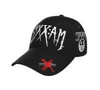 Unisex Rock Band A.M. Sixx Baseball Cap Full-Coverage Printed Stylish Curved Brim Cap All-Season Essential for Every Adventure Casual and Versatile Multicoloured One Size