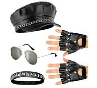 Unisex Rocker/Biker Accessory Set
