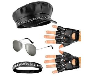 Unisex Rocker/Biker Accessory Set