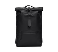 Unisex Rolltop Backpack Black