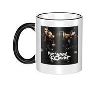 Unisex Romance Rock Band My Chemical Ceramic Coffee Mug 10OZ/330ML Colorful A Premium Cup for Office, Travel and a Great Novelty Gift for Men & Women at Home, Office or on Birthday Occasions