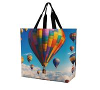 Unisex Shopping Bag Jupiter Landscape Foldable Reusable Large Shoulder Tote Grocery Bags Handbag