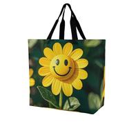 Unisex Shopping Bag Wolf Under The Starry Sky for Groceries Travel Shoulder Tote Grocery Bags Handbag