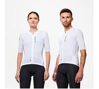 Unisex Short-sleeved Summer Road Bike Jersey Racer 2 - White