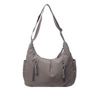 Unisex Shoulder Bag Casual Satchel Sing Bags Nylon Crossbody Purse with Adjustable Length for Women Men Sports Nylon Bag