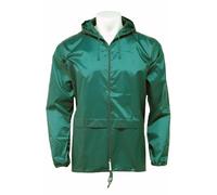 Unisex Shower-proof Kagoul Rain Coat Jacket Mac Kagool Cagoule Lightweight 9 New