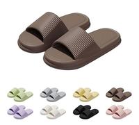 Unisex Shower Slipper Non-Slip Lightweight House Slider Shoes for Women/Men, Waterproof Indoor Outdoor Shower Sandals Comfort Slides Memory Foam Slippers