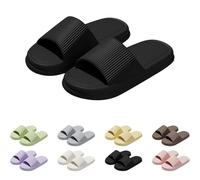 Unisex Shower Slipper Non-Slip Lightweight House Slider Shoes for Women/Men, Waterproof Indoor Outdoor Shower Sandals Comfort Slides Memory Foam Slippers