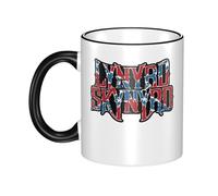 Unisex Skynyrd Rock Band Lynyrd Ceramic Coffee Mug 330ML Tea Cup Colorful Premium Cup for Men and Women at Home Office Travel or on Birthday Occasions
